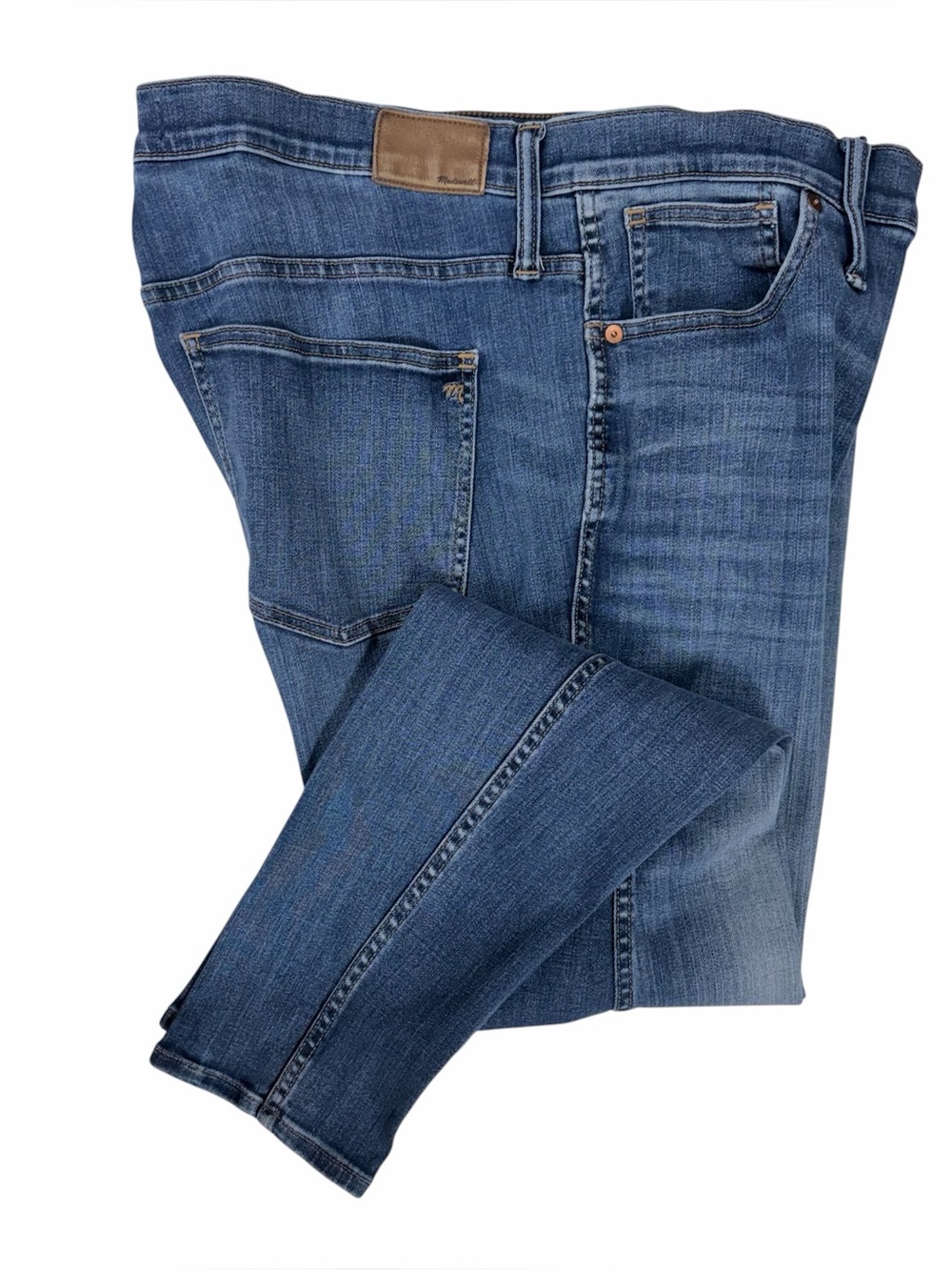 Madewell Jeans 10” High Rise Skinny Size 34  Navy W38 L28